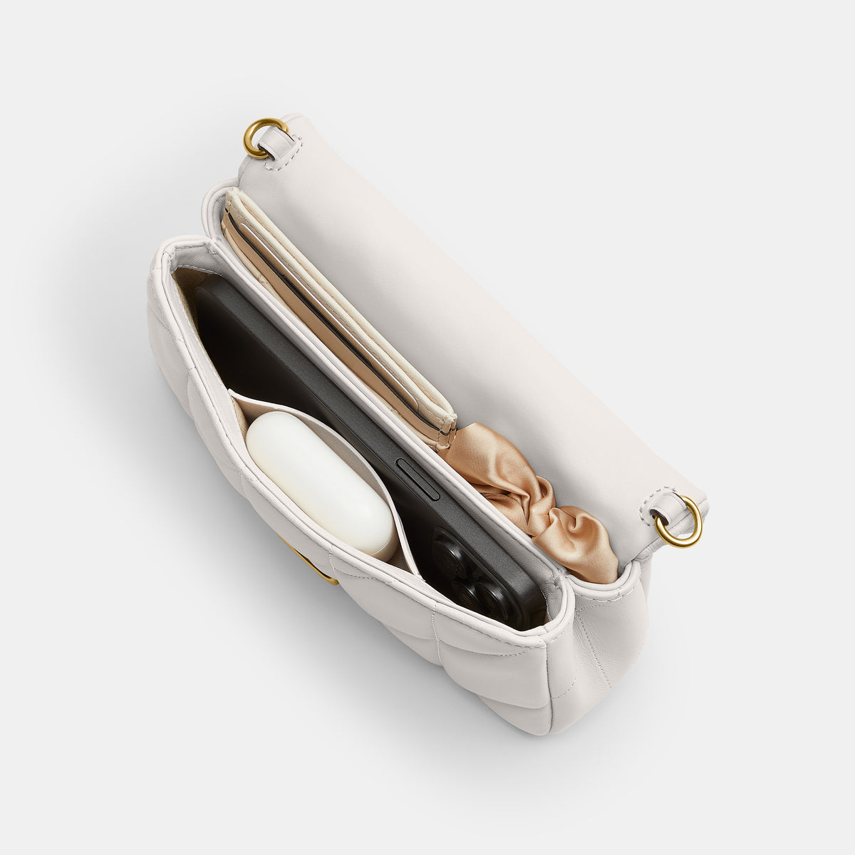 Coach  |  Bolso Bandolera Tabby Chain 19 con Acolchado