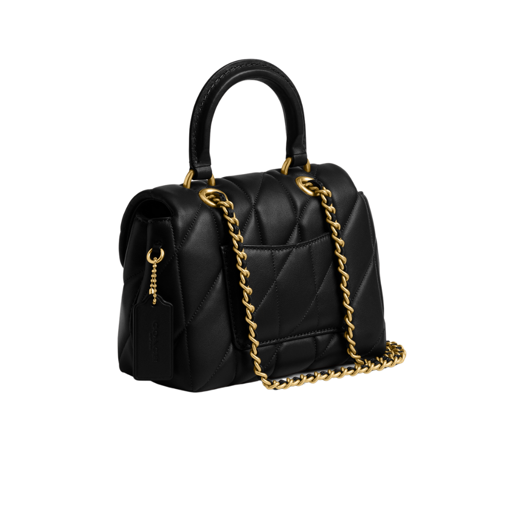 Coach | Bolso De Asa Superior Tabby Con Acolchado Black