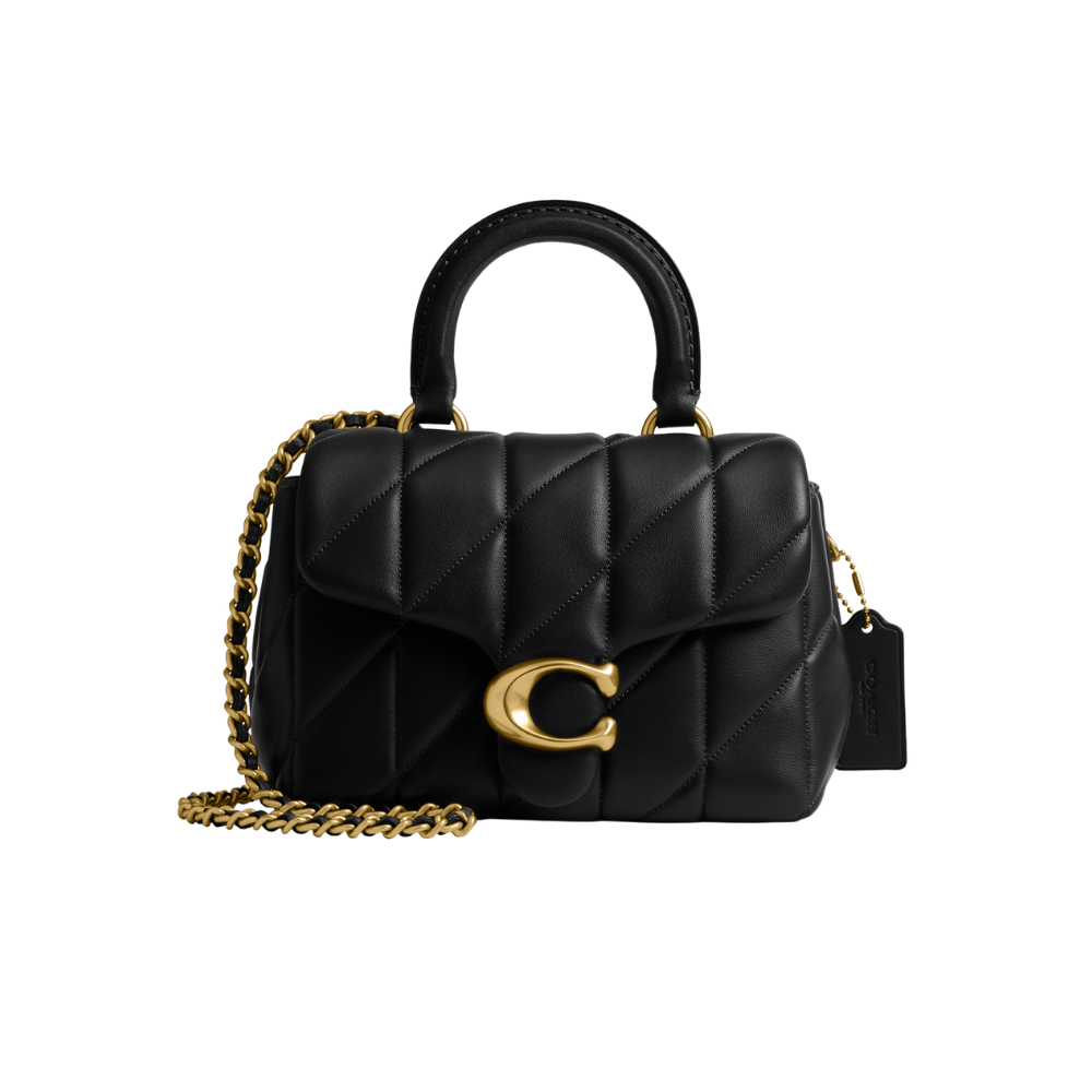 Coach | Bolso De Asa Superior Tabby Con Acolchado Black