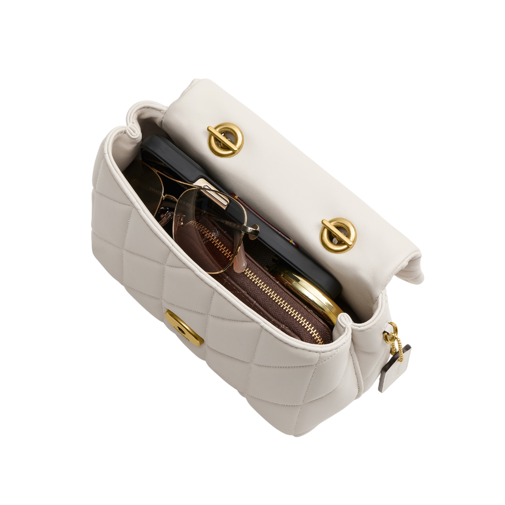 Coach | Bolso De Asa Superior Tabby Con Acolchado  White