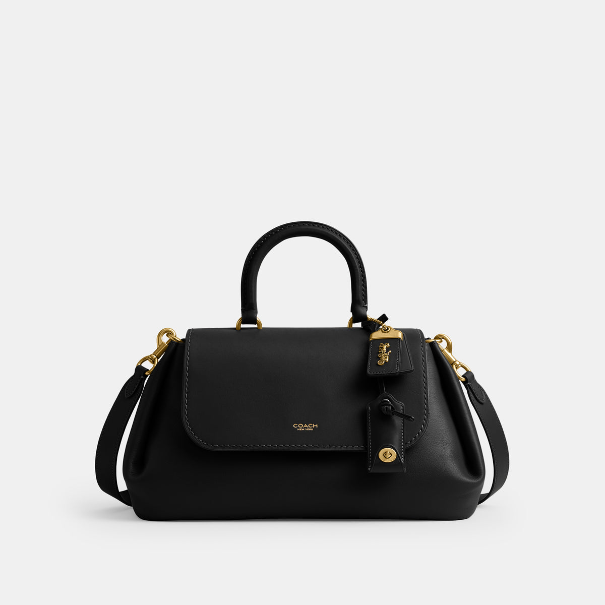 Coach | Cartera Rogue flexible con asa superior