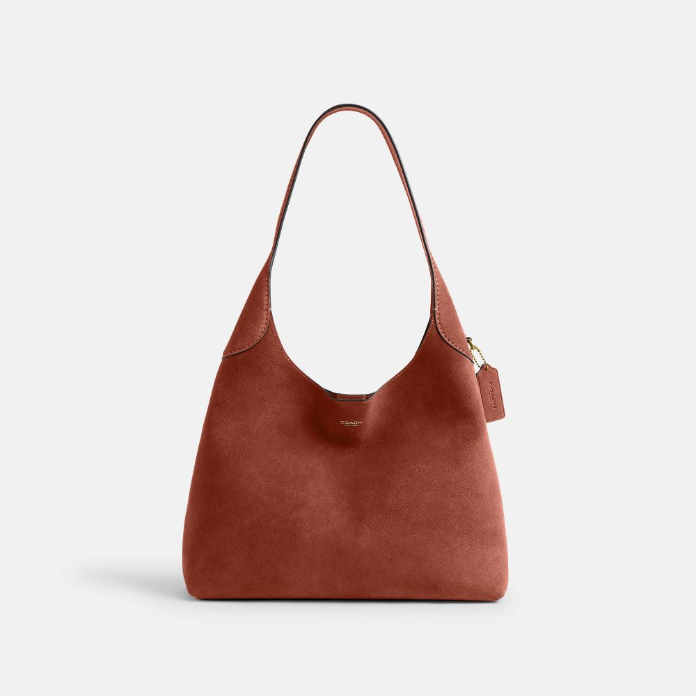Coach | Bolso de hombro de ante Brooklyn 34