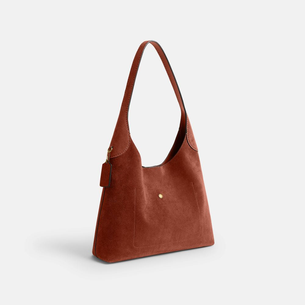 Coach | Bolso de hombro de ante Brooklyn 34