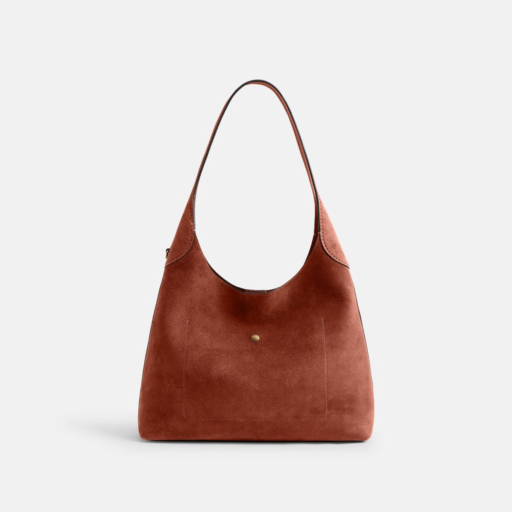 Coach | Bolso de hombro de ante Brooklyn 34