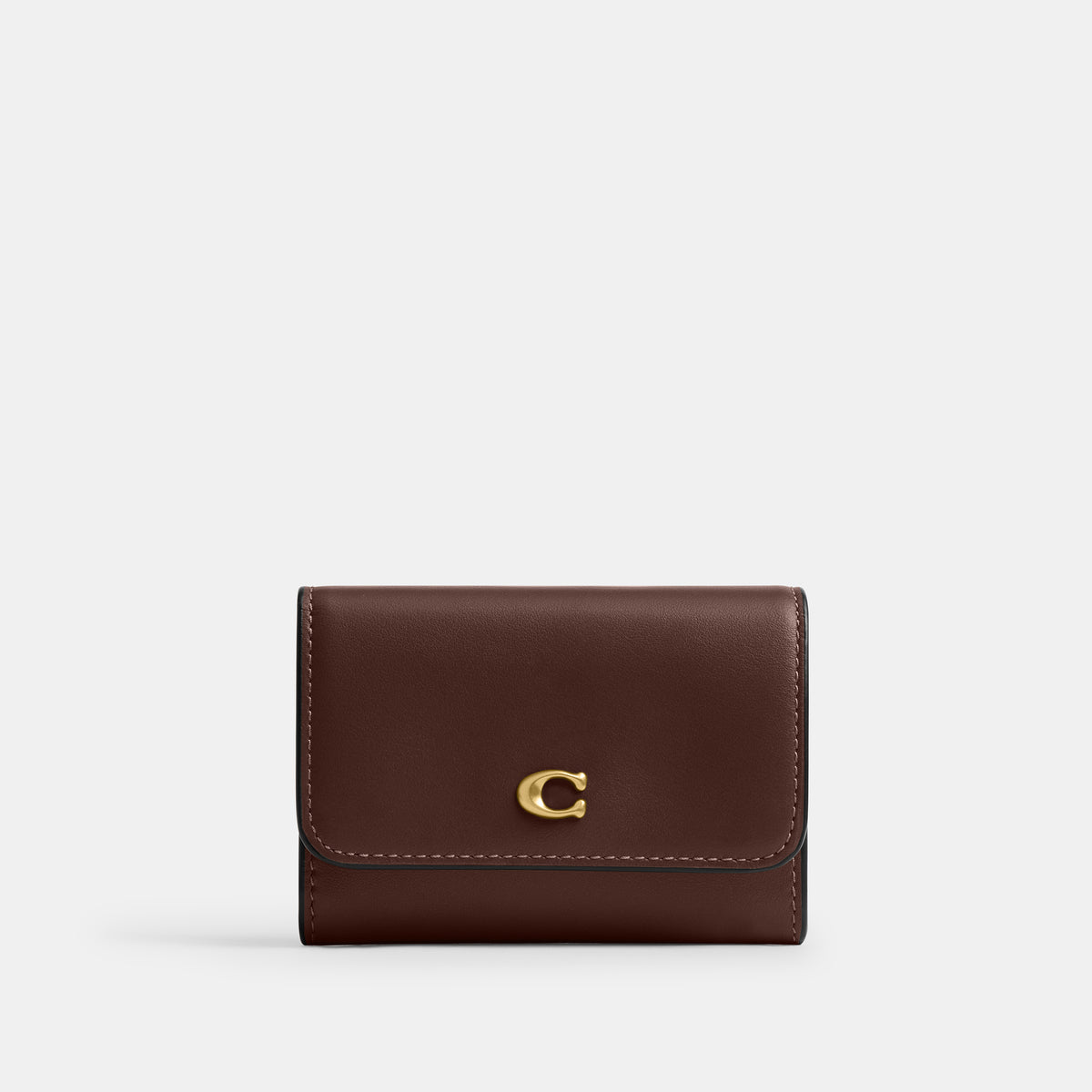 Coach | Tarjetero Essential con Solapa de Cuero Refinado