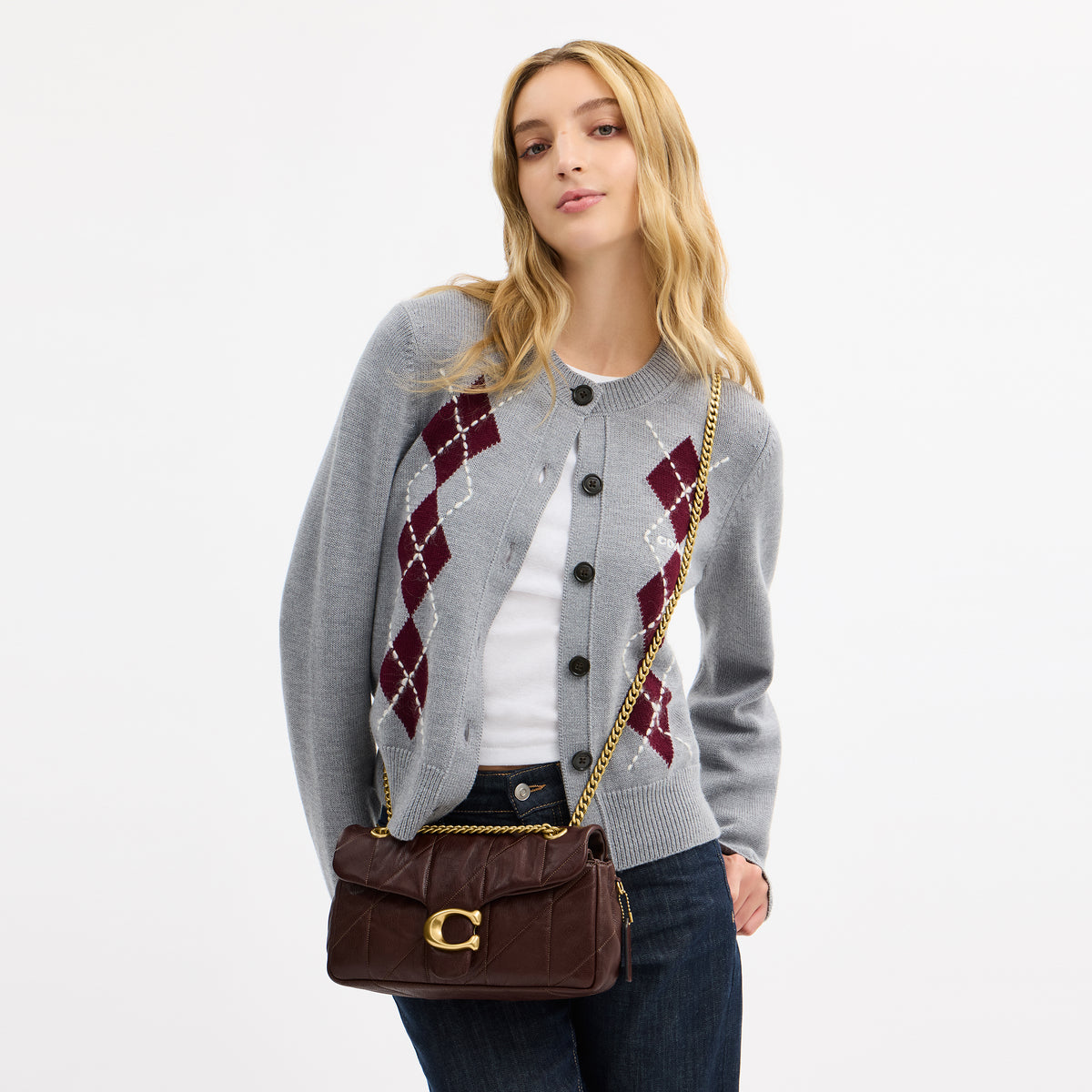 Coach  |  Bolso de hombro Tabby 26 con acolchado