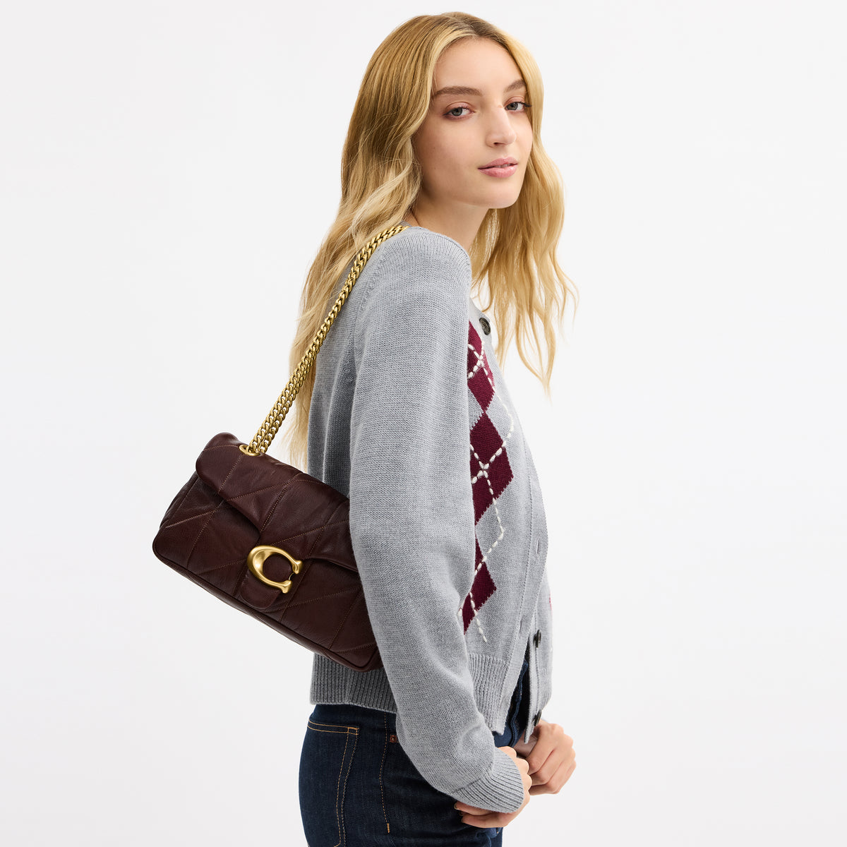 Coach  |  Bolso de hombro Tabby 26 con acolchado