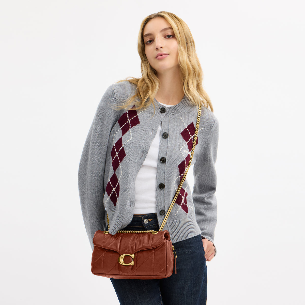 Coach  |  Bolso de hombro Tabby 26 con acolchado