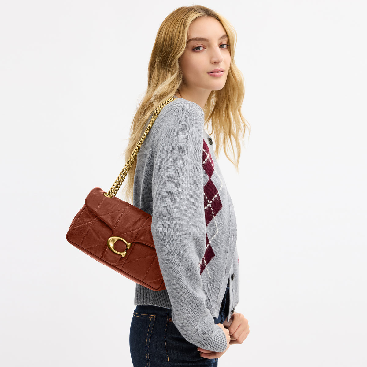 Coach  |  Bolso de hombro Tabby 26 con acolchado