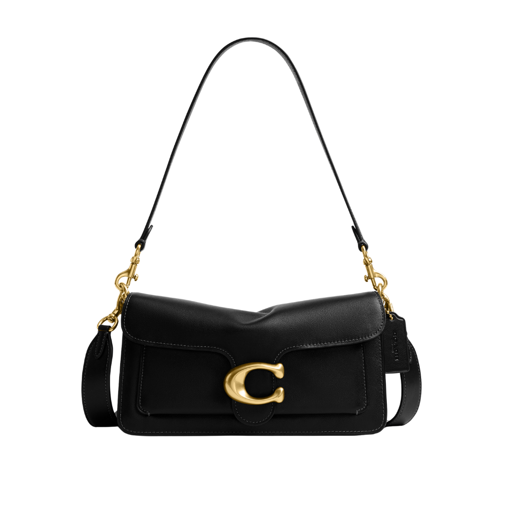 Bolso De Hombro Tabby 26 Coach Black - vista frontal