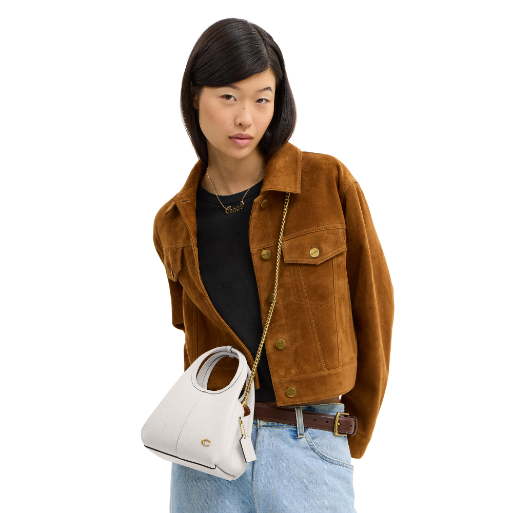 Coach | Bolso De Hombro Lana 19 White
