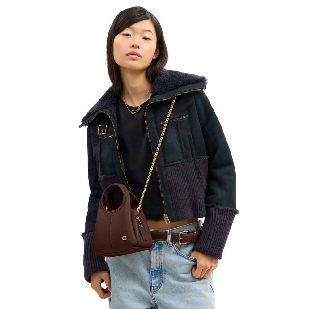 Coach | Bolso De Hombro Lana 19  Brown