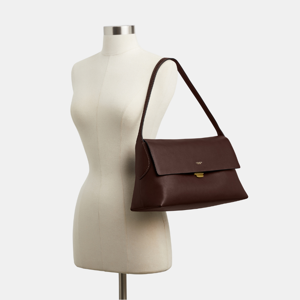Coach | Ny Flap Shoulder Bag Brown