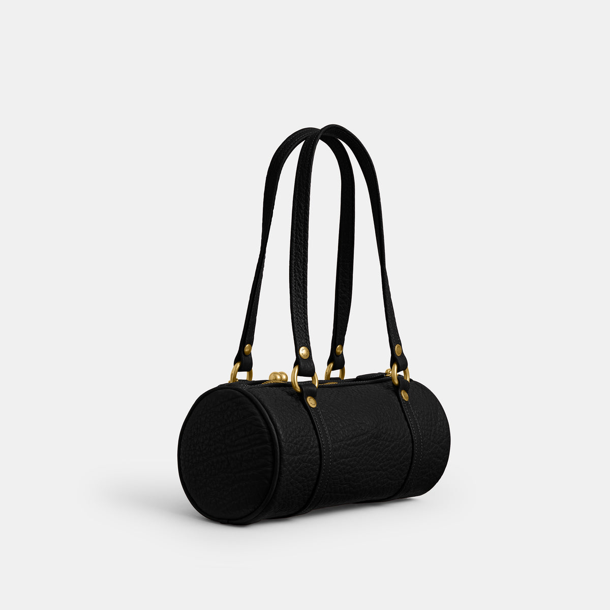 Coach | Bolso Kisslock Barrel 28 de Cuero