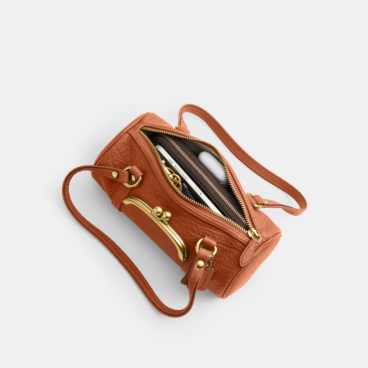 Coach | Cartera Barrel con cierre Kisslock