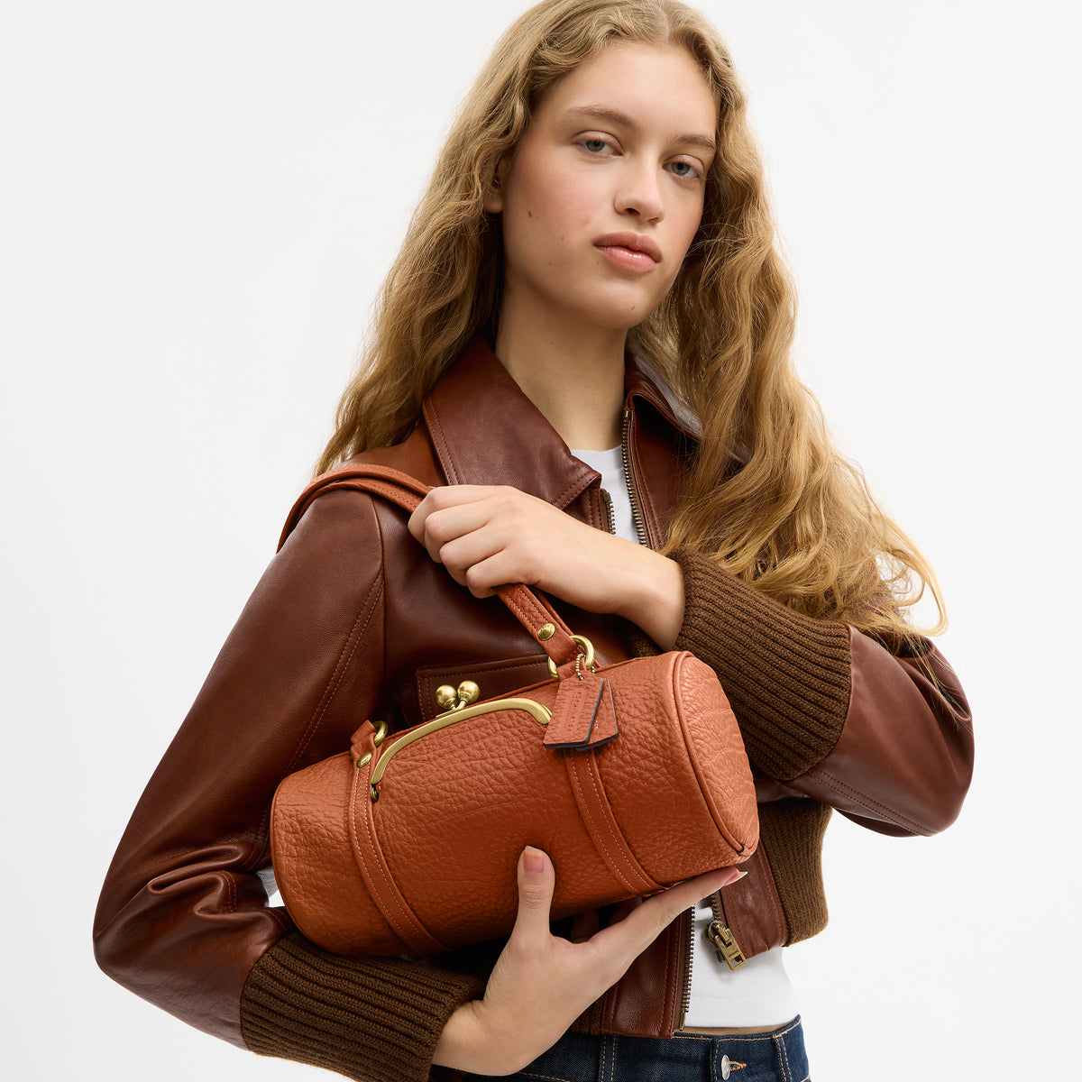 Coach | Cartera Barrel con cierre Kisslock