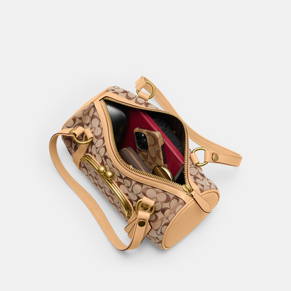 Coach | Cartera Barrel con cierre Kisslock