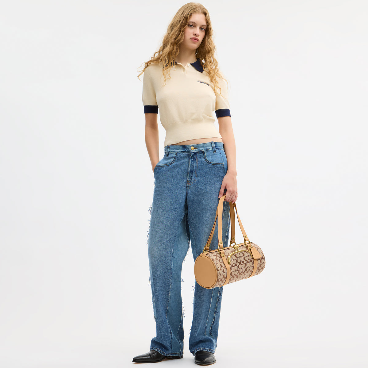 Coach | Cartera Barrel con cierre Kisslock