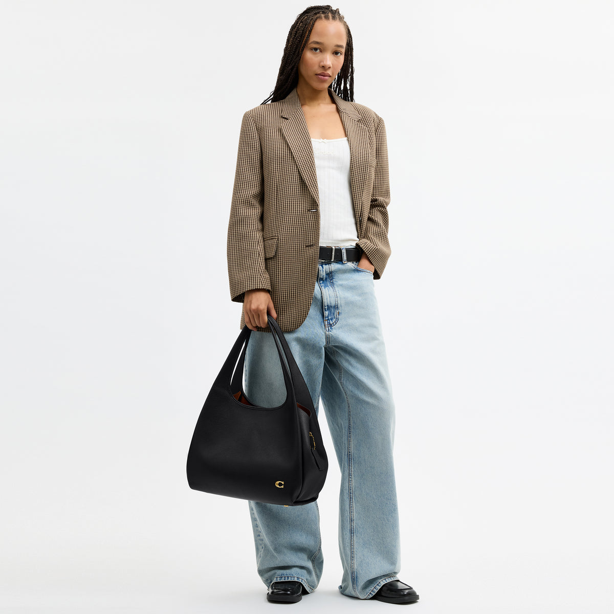 Coach | Bolso al hombro Lana de Cuero