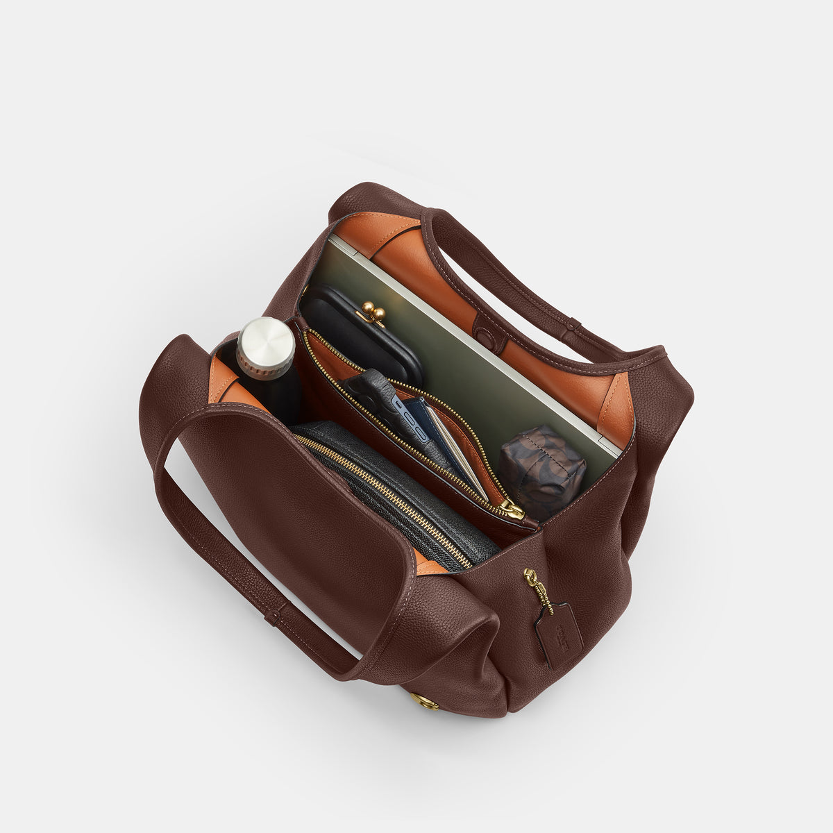 Coach | Bolso al hombro Lana de Cuero