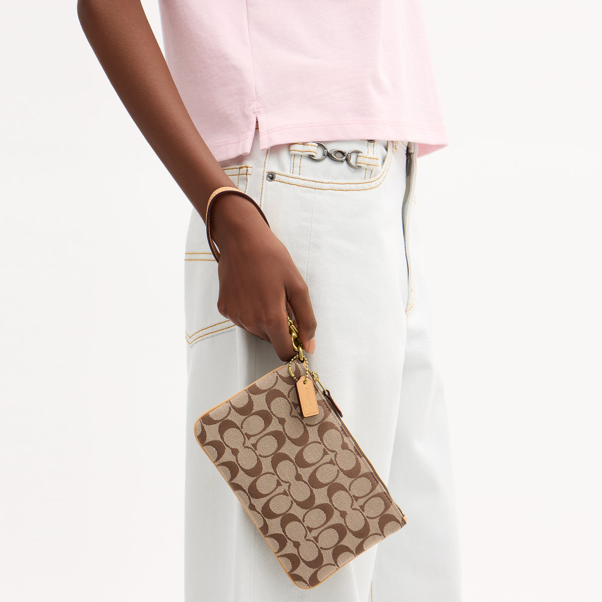 Coach  |  Bolso de mano pequeño Essential en jacquard exclusivo