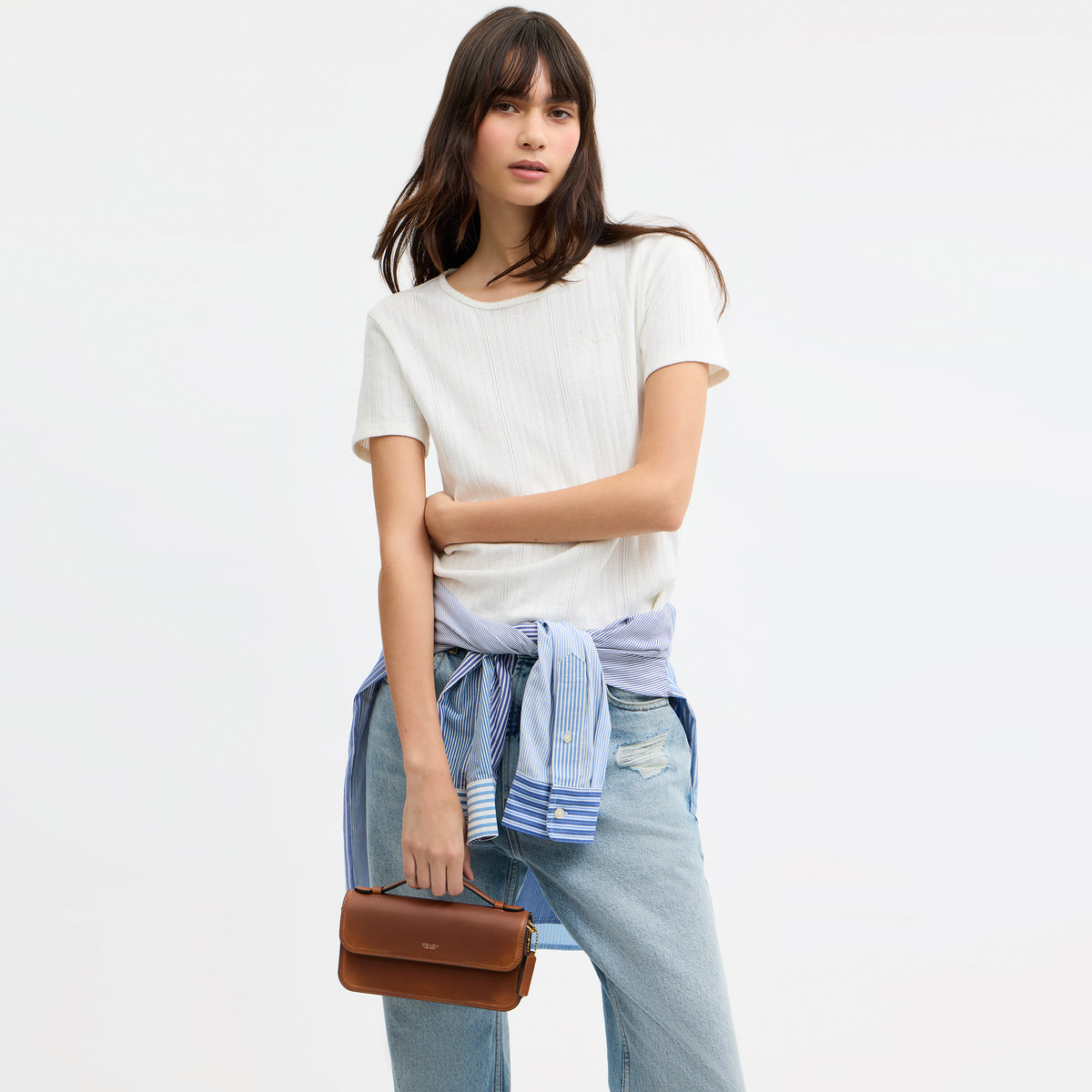 Coach | Cartera cruzada Elora con asa superior