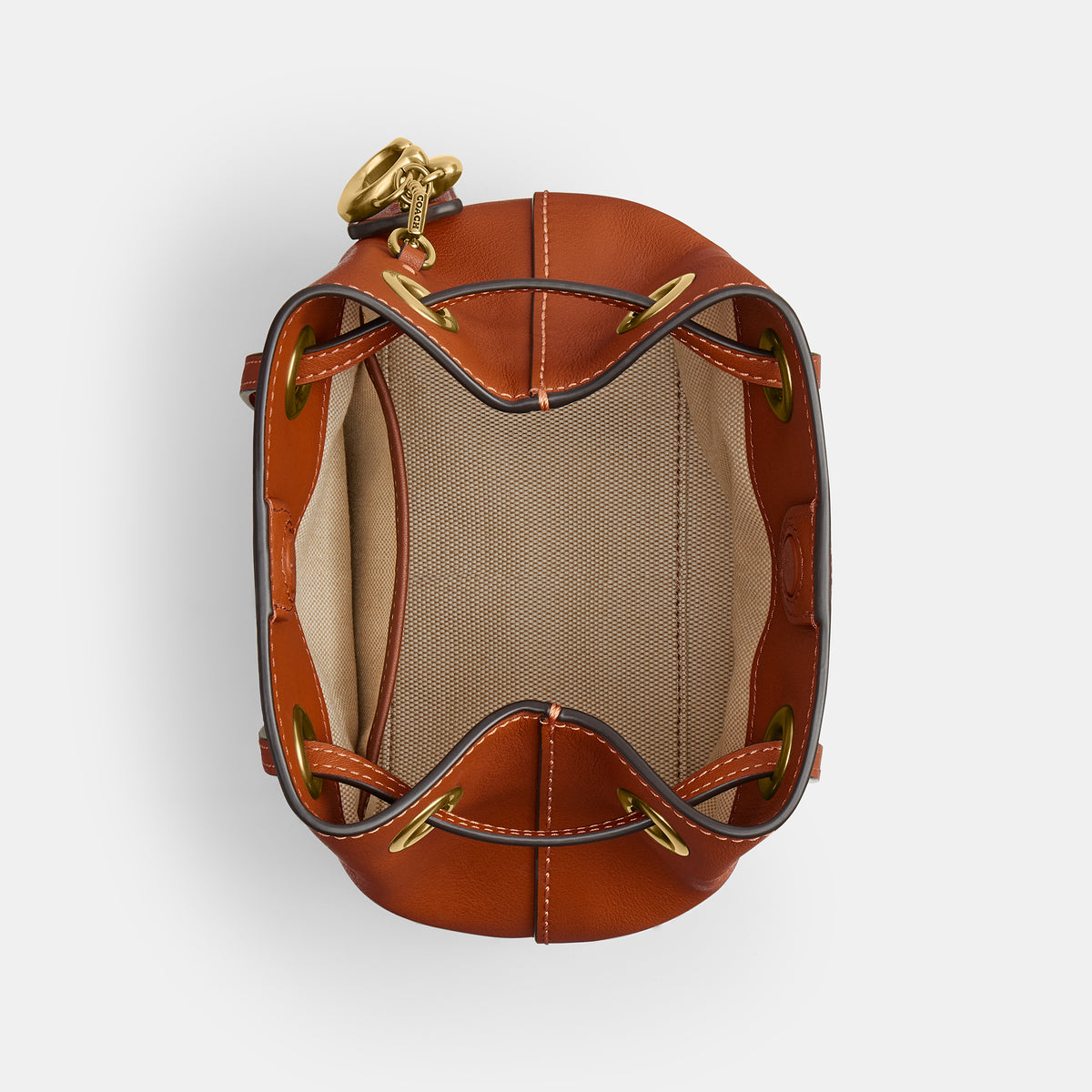 Coach  |  Bolsa con cordón jade