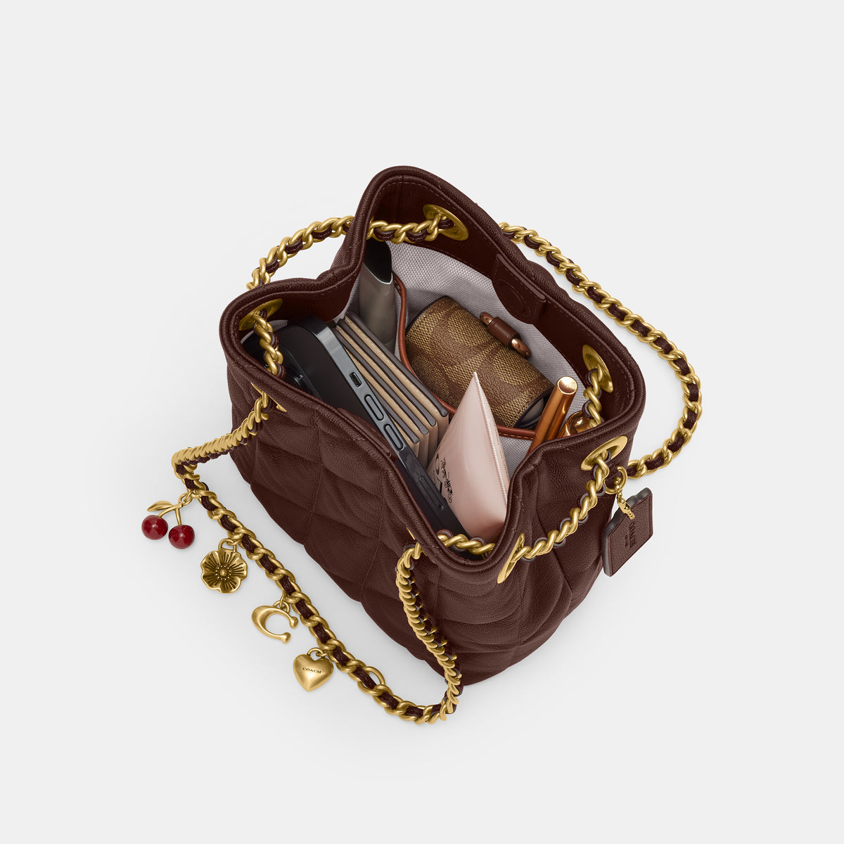 Coach | Bolso Jade Acolchado con Cierre de Cordón
