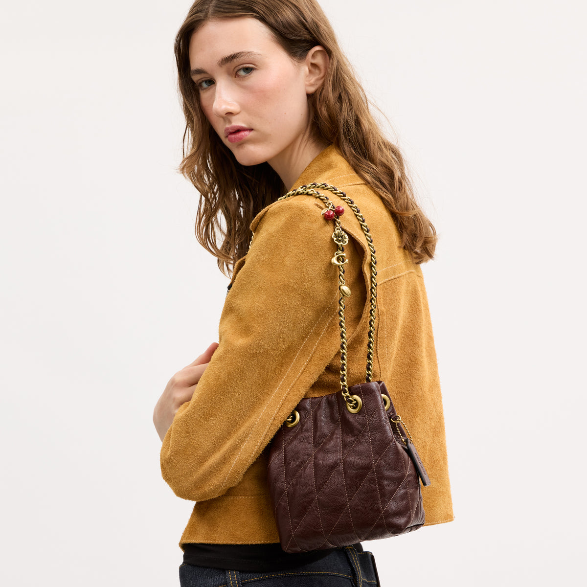 Coach | Bolso Jade Acolchado con Cierre de Cordón
