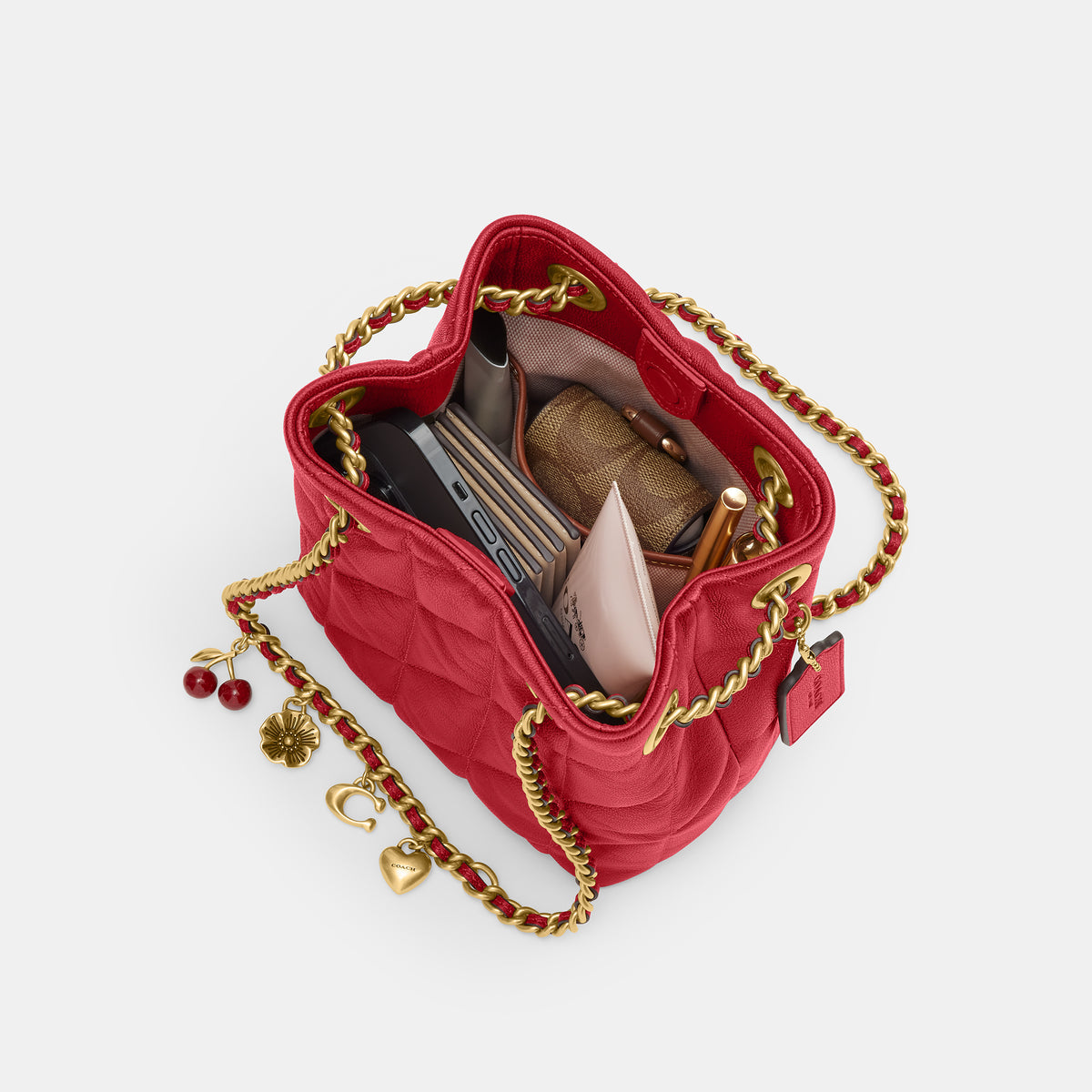 Coach | Bolso Jade Acolchado con Cierre de Cordón