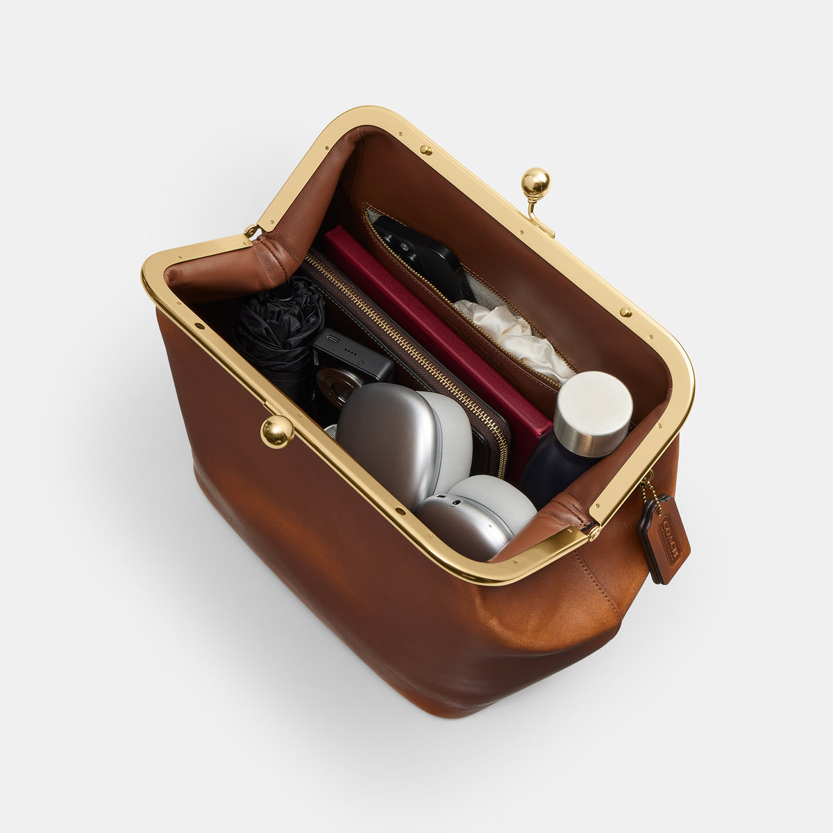 Coach | Cartera estructurada Kisslock 27