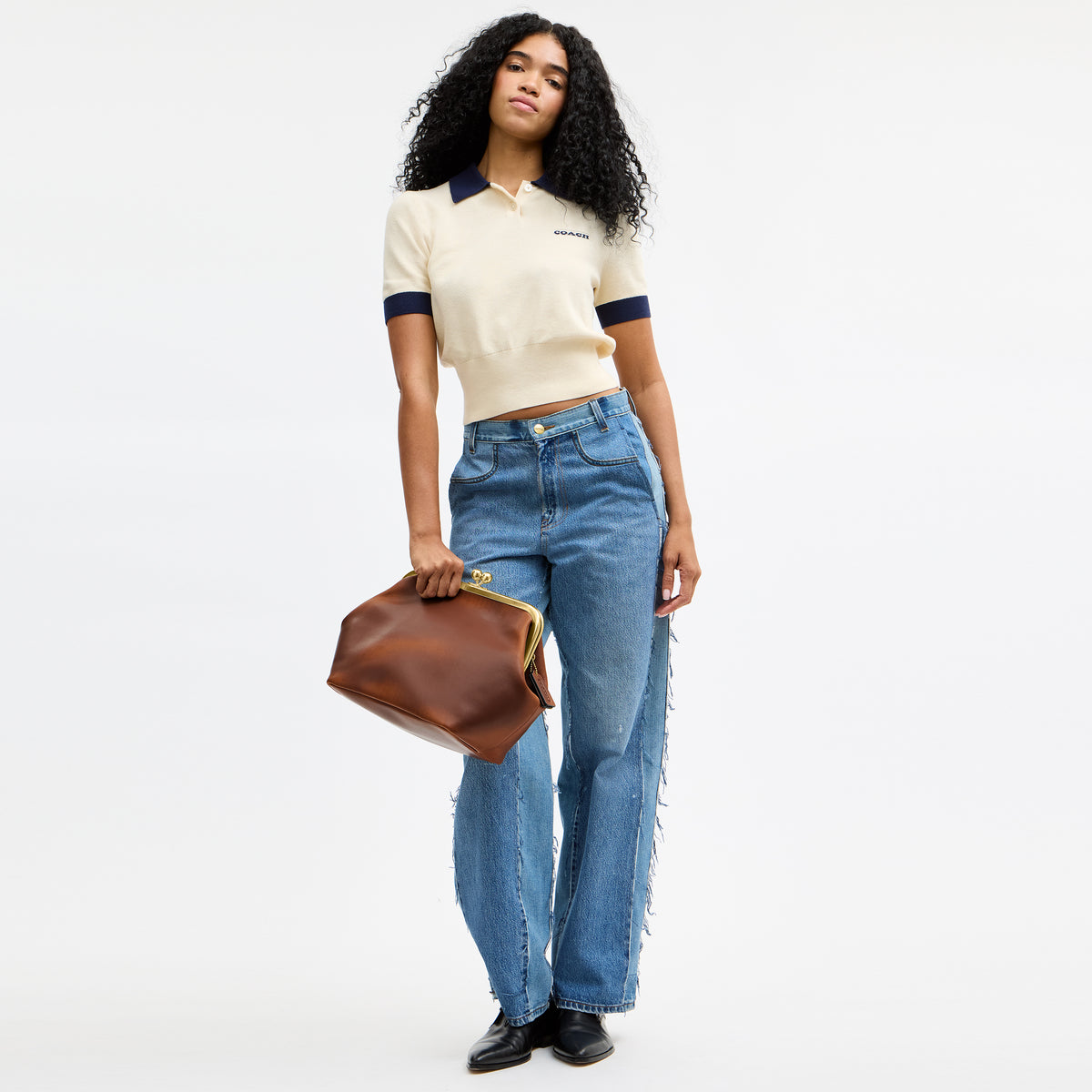 Coach | Cartera estructurada Kisslock 27
