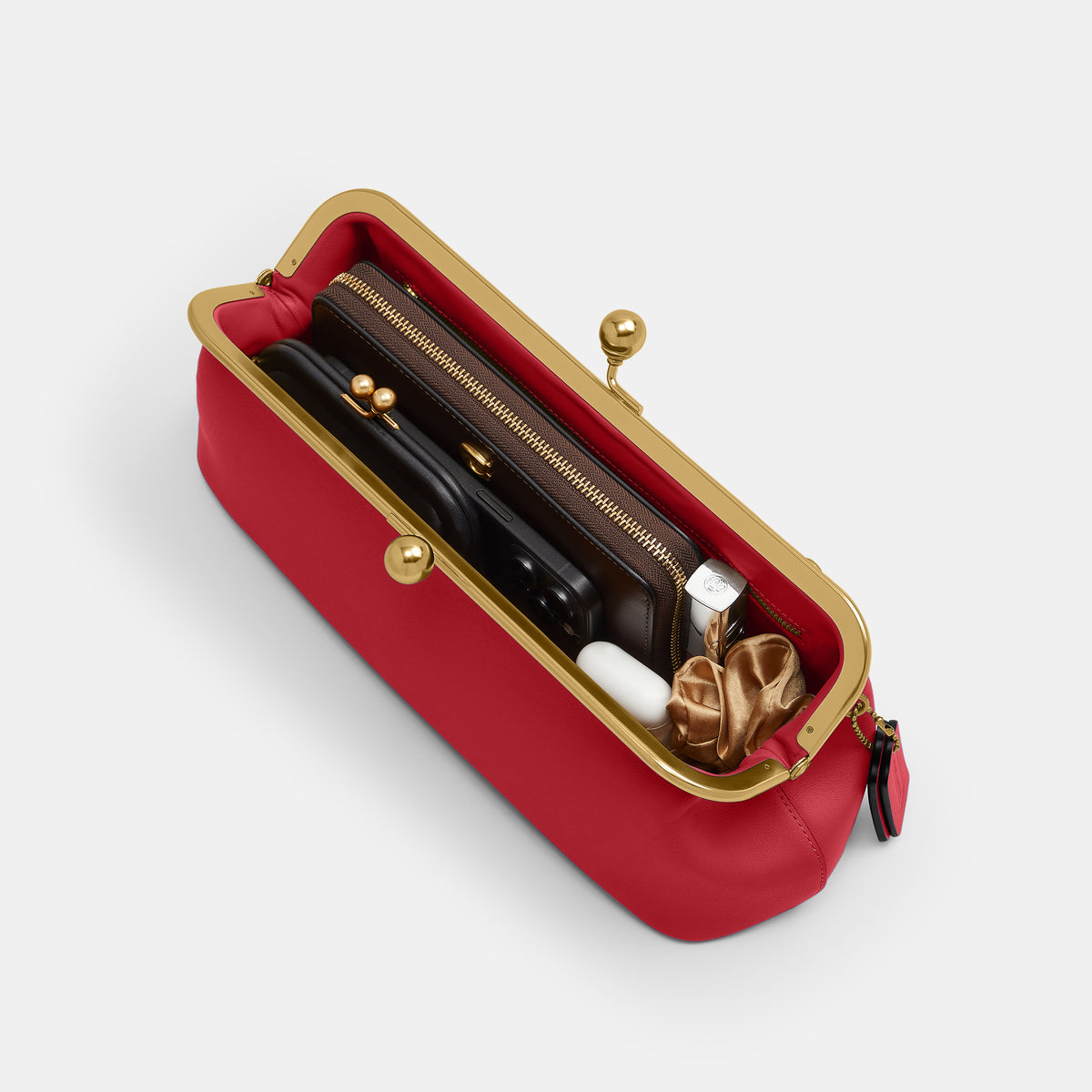 Coach | Bolso Kisslock Frame 30 de Cuero