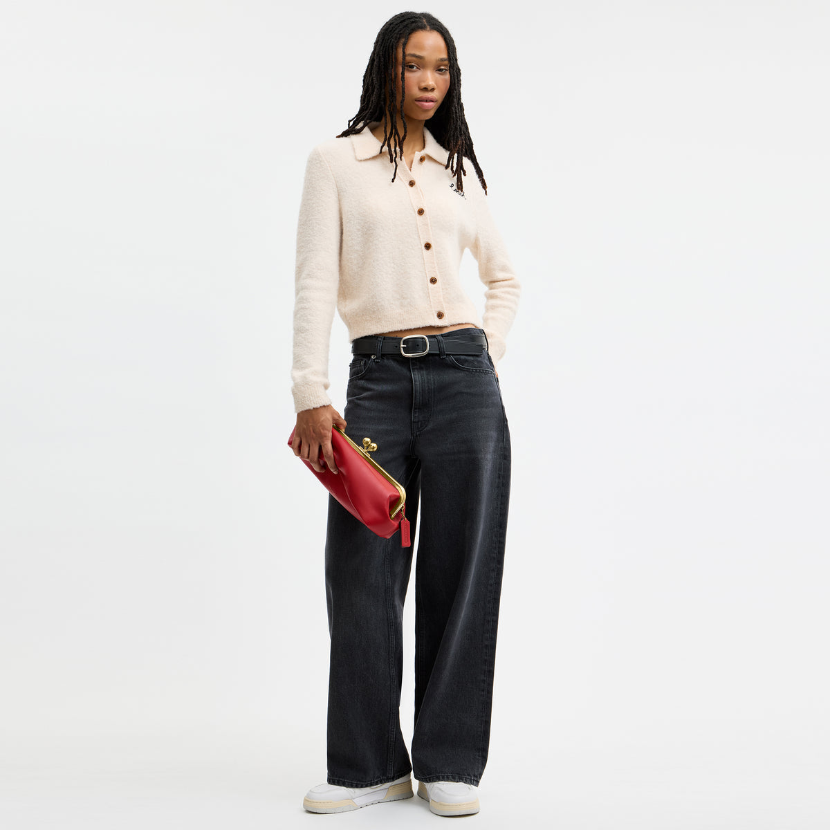 Coach | Bolso Kisslock Frame 30 de Cuero