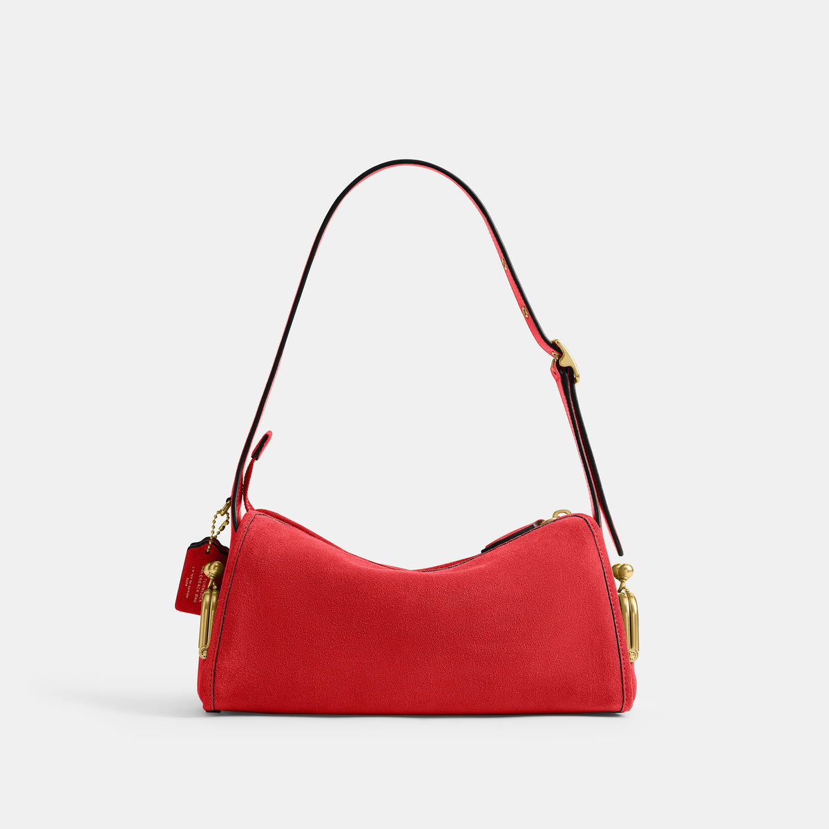 Coach | Bolso Turnlock Haversack 27 de Gamuza