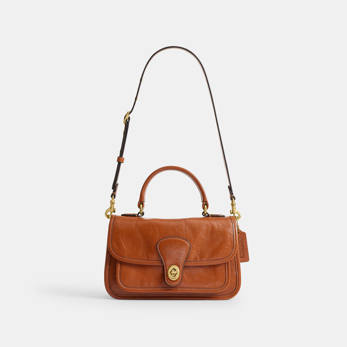 Coach | Bolso Metropolitan 24 de Cuero Brillante