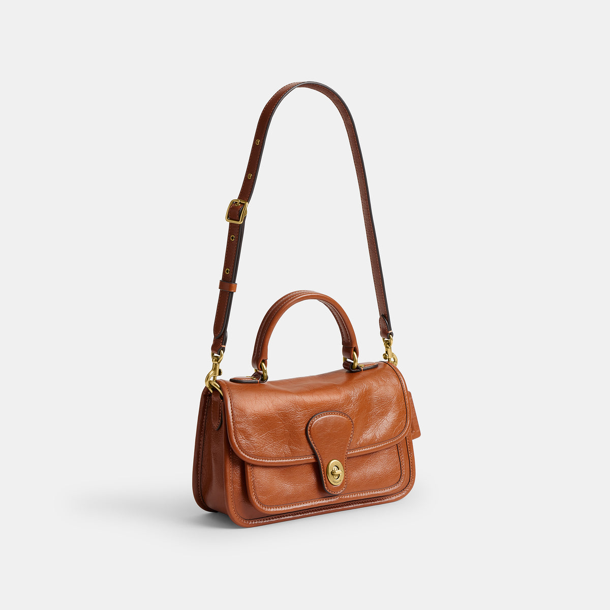 Coach | Bolso Metropolitan 24 de Cuero Brillante