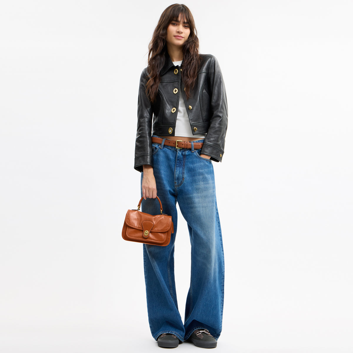 Coach | Bolso Metropolitan 24 de Cuero Brillante