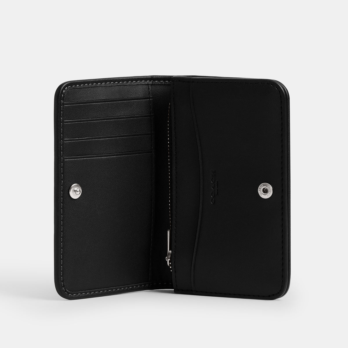 Coach | Tarjetero Essential Slim con Signature de Cristales