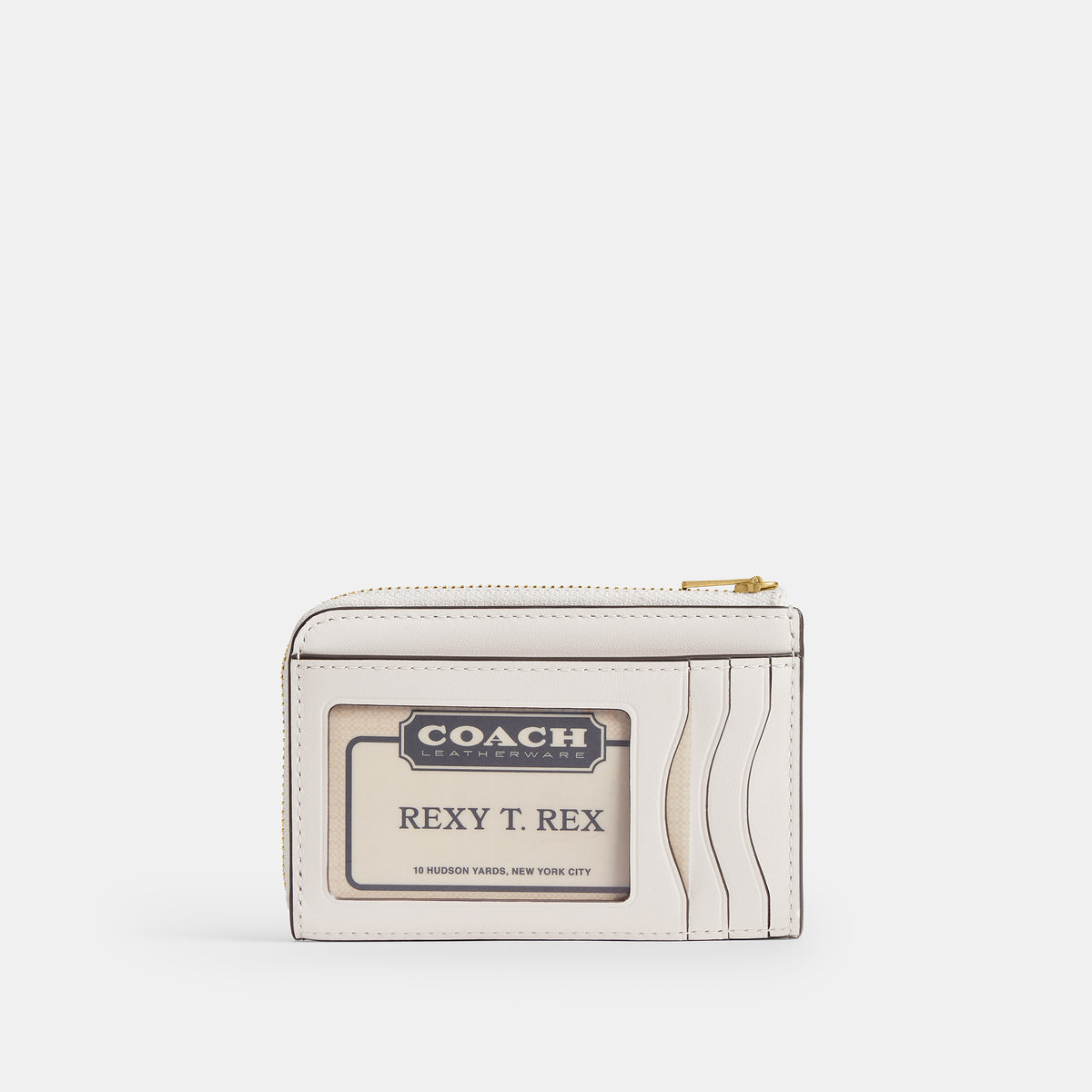 Coach | Tarjetero Essential con cremallera y llavero