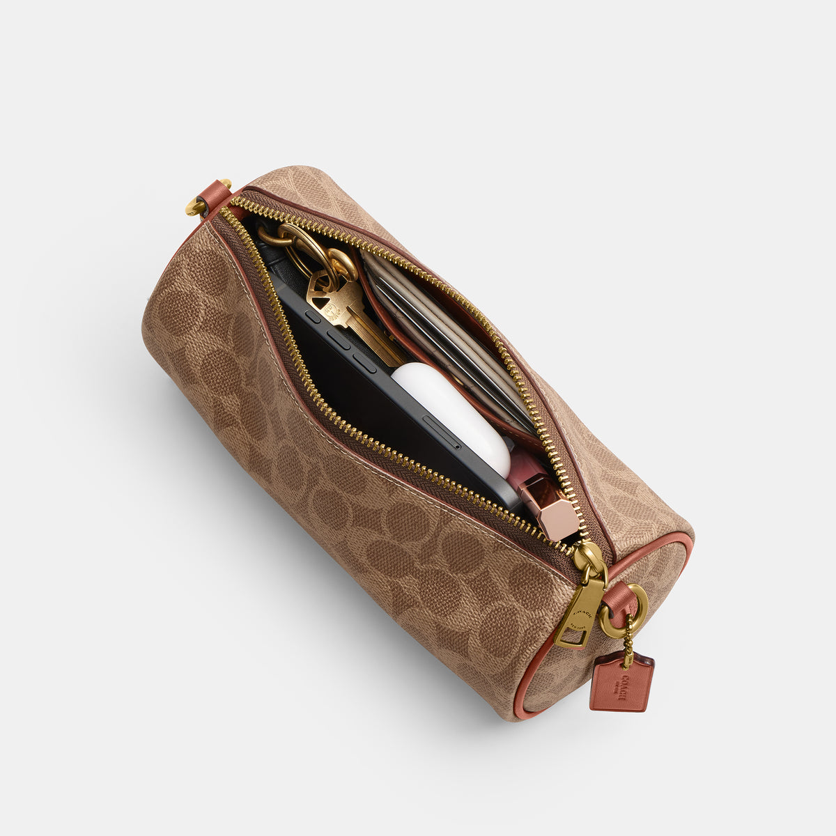 Coach | Bolso Barrel en Signature UpcraftedLeather
