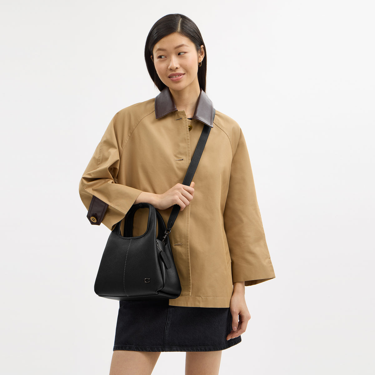 Coach | Bolso de hombro Lana de piel Polished Pebble 23