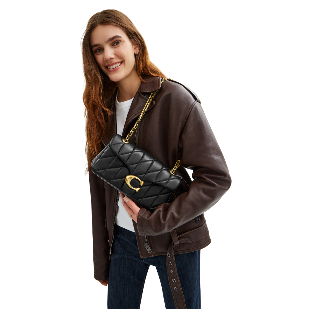 Coach | Bolso De Hombro Tabby 26 Con Acolchado De Almohada Black