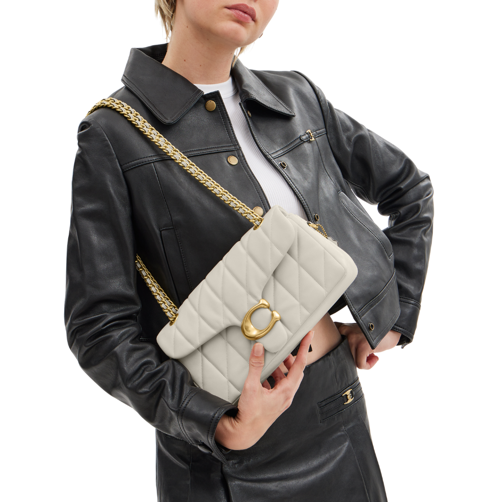 Coach | Bolso De Hombro Tabby 26 Con Acolchado De Almohada White