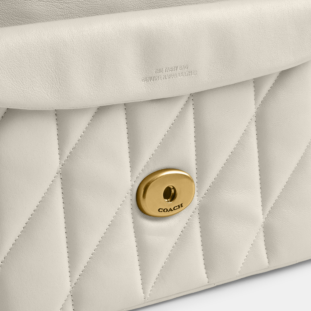 Coach | Bolso De Hombro Tabby 26 Con Acolchado De Almohada White