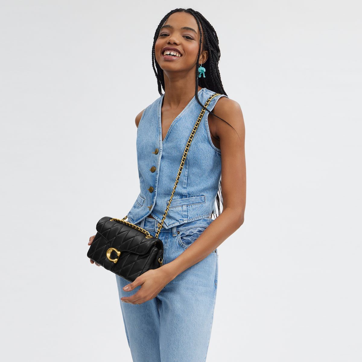 Coach  |  Bolso de hombro Tabby 26 con acolchado