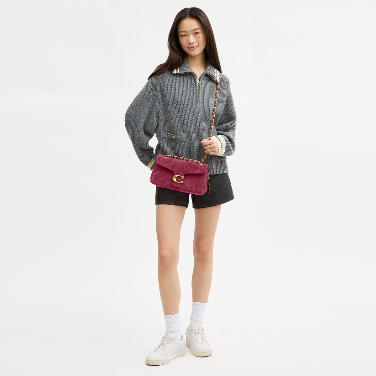 Coach  |  Bolso Bandolera Tabby 26 Con Acolchado