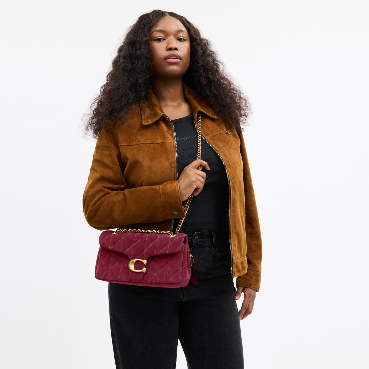 Coach  |  Bolso Bandolera Tabby 26 Con Acolchado