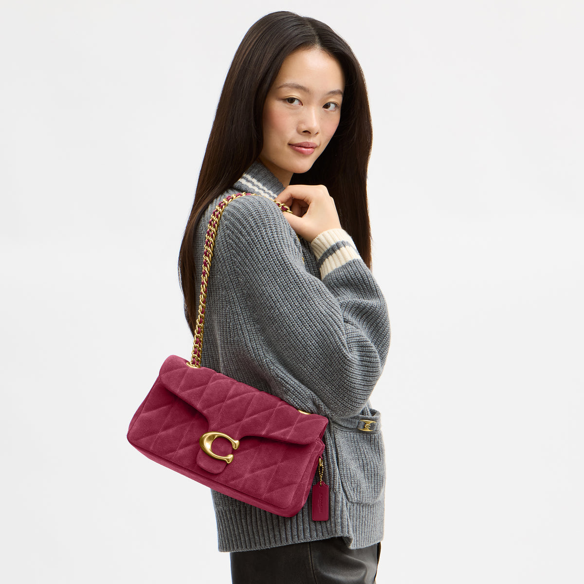 Coach  |  Bolso Bandolera Tabby 26 Con Acolchado