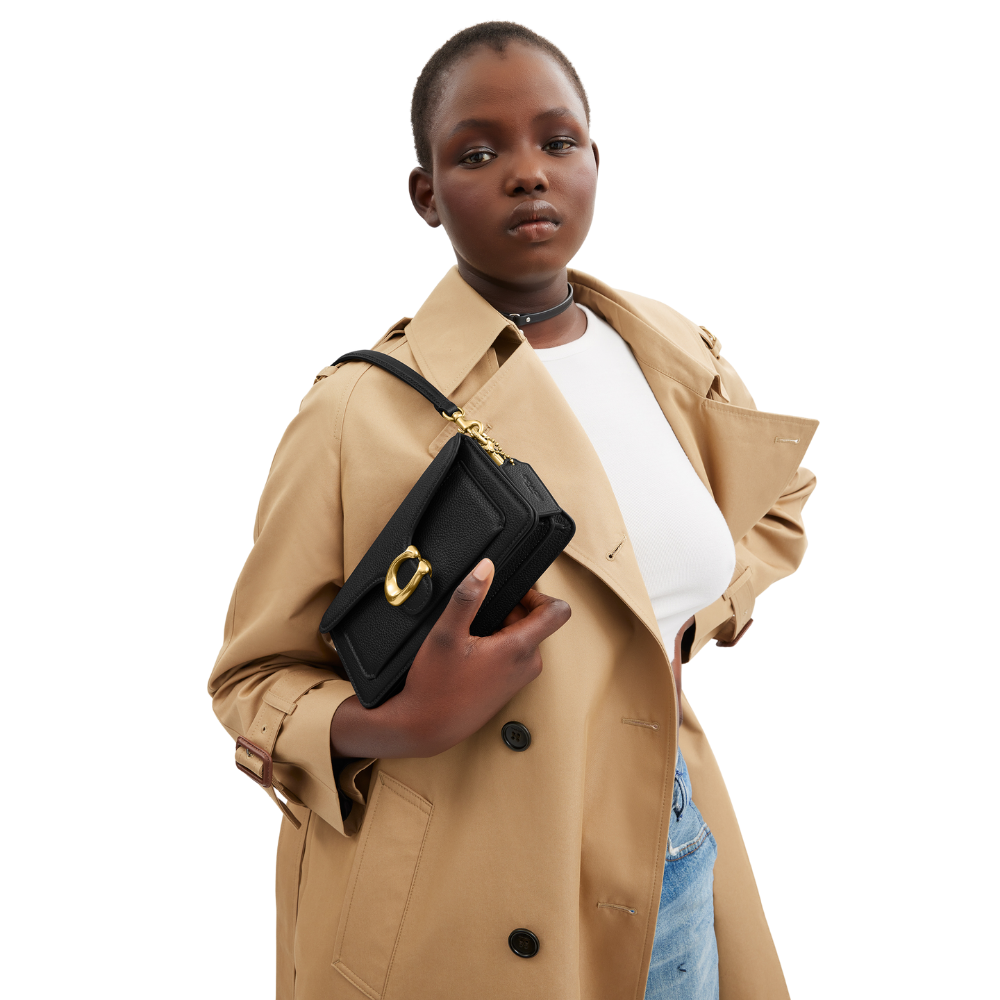Coach | Bolso de hombro de piel Tabby en color Polished Pebble» 20 Refresh